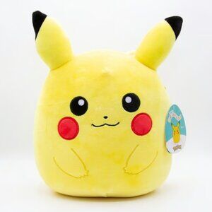 14" Pikachu Pokemon Squishmallows Plush Toy KellyToy Jazzwares BNWT